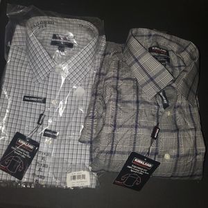 2pk kirkland tailored fit dress shirts